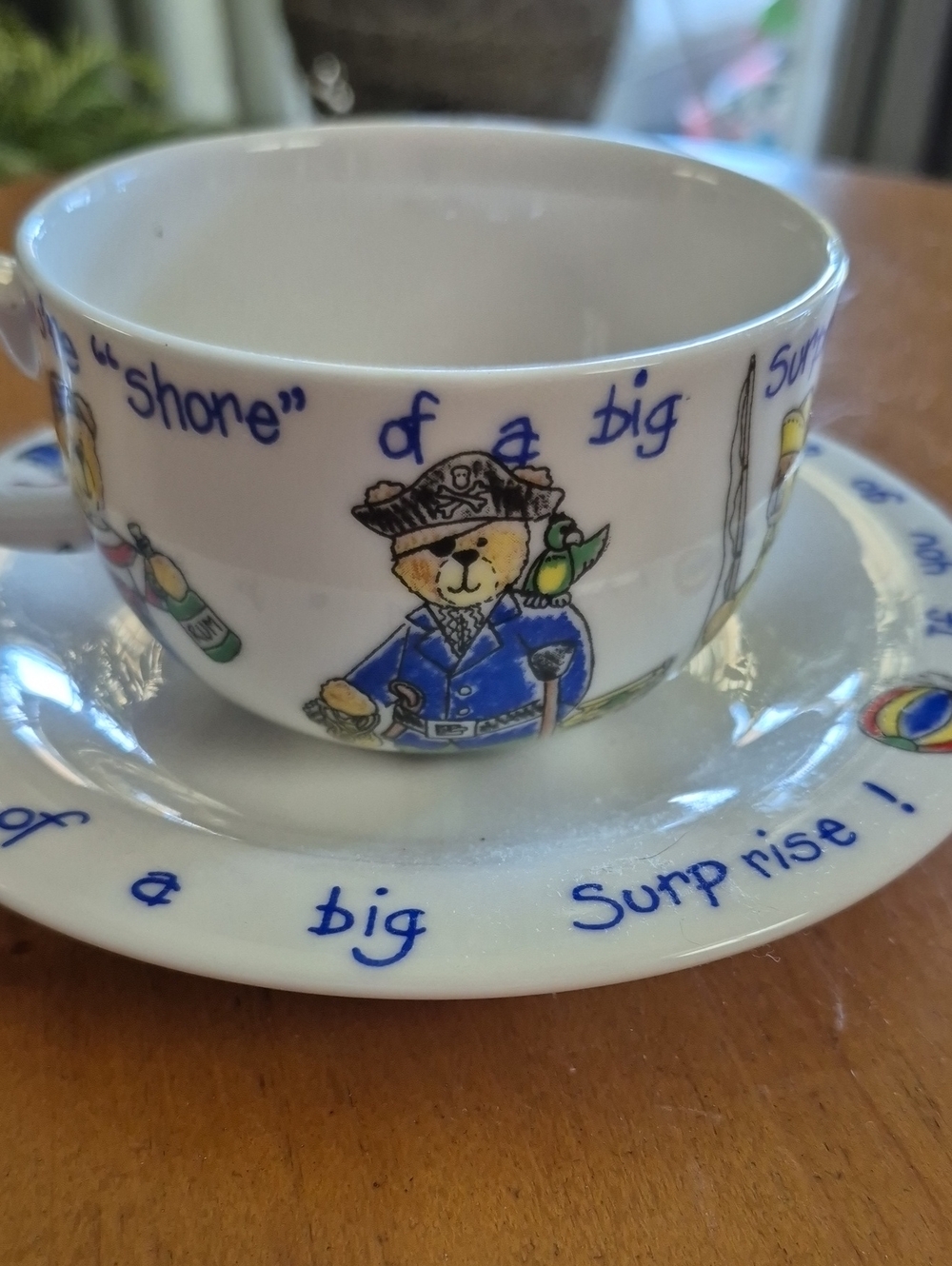 Cardew Beach Bears Teacup and Saucer Set - Picture 2 of 5